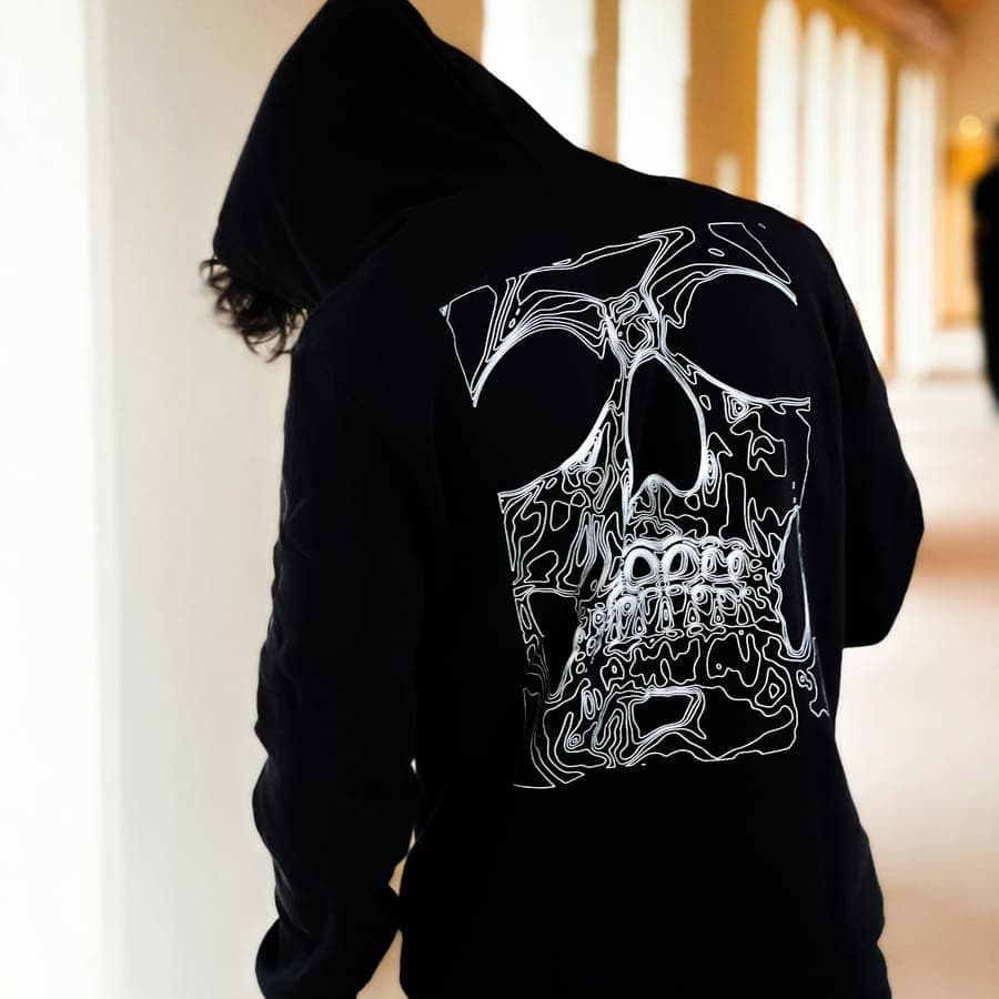 Moth Reversible Hoodie