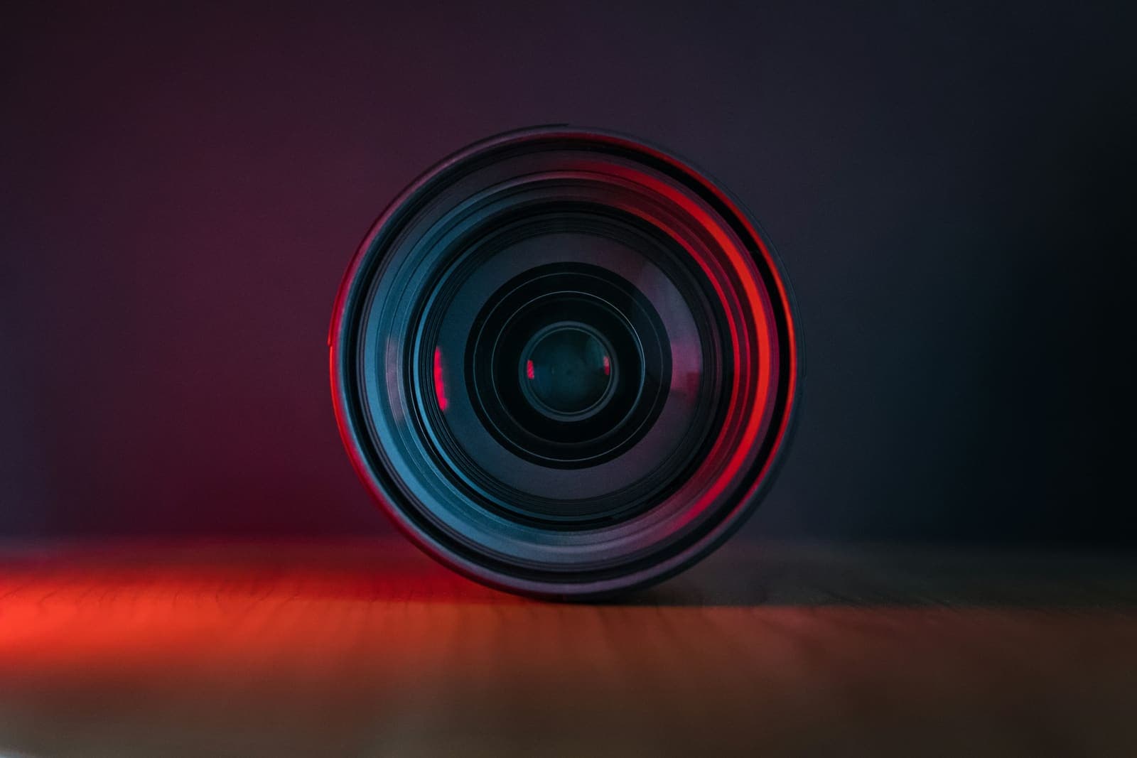 A camera body in low light