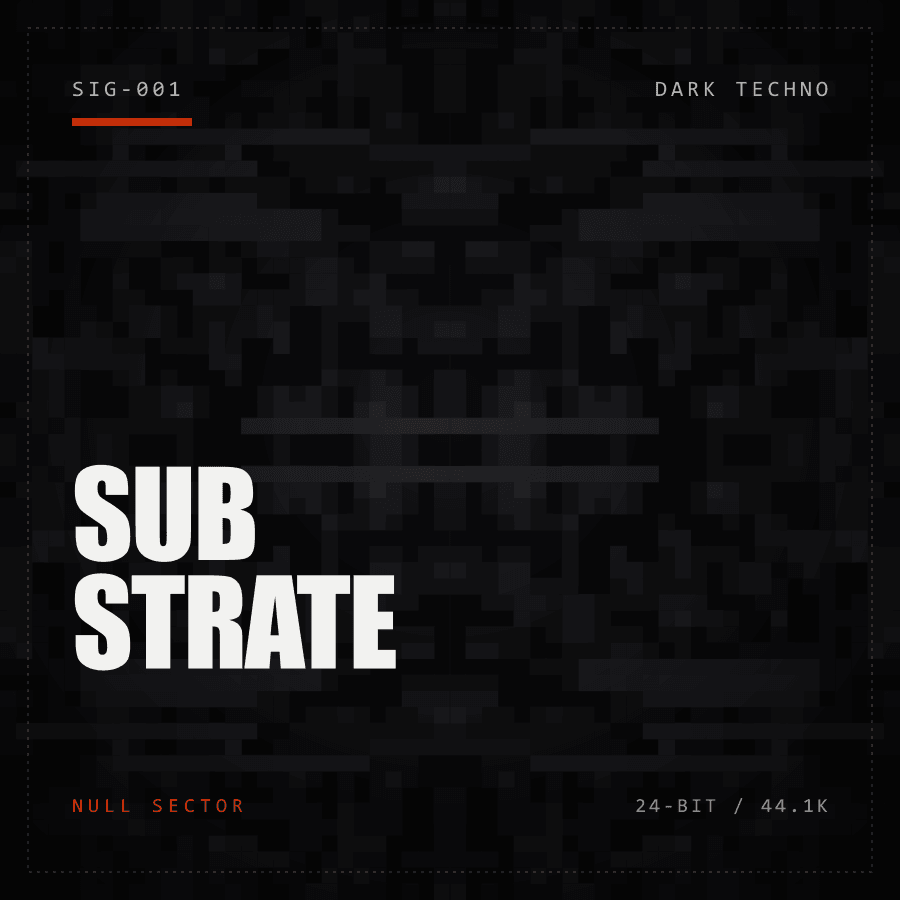 Substrate — Dark Techno Sample Pack