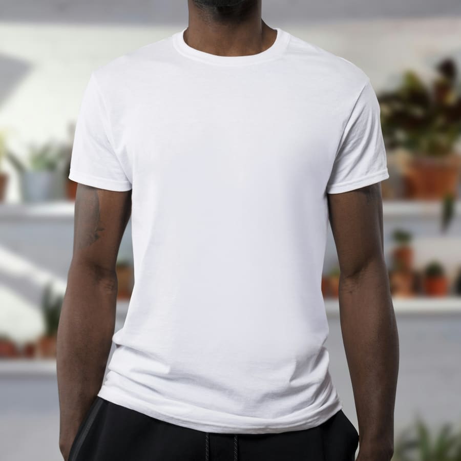 Heavyweight Pocket Tee — Black
