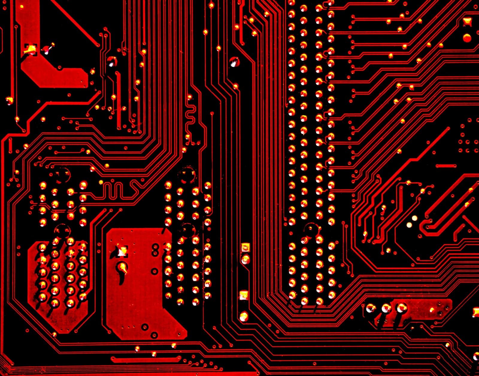 A control panel photographed close