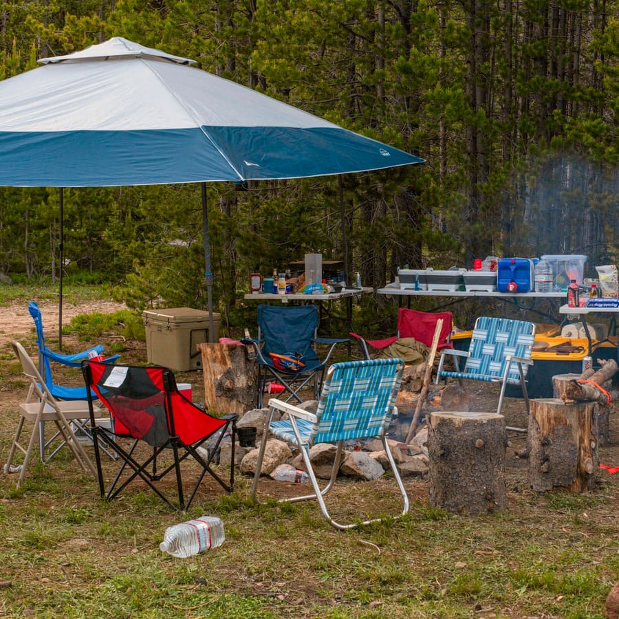 Trestle Camp Table