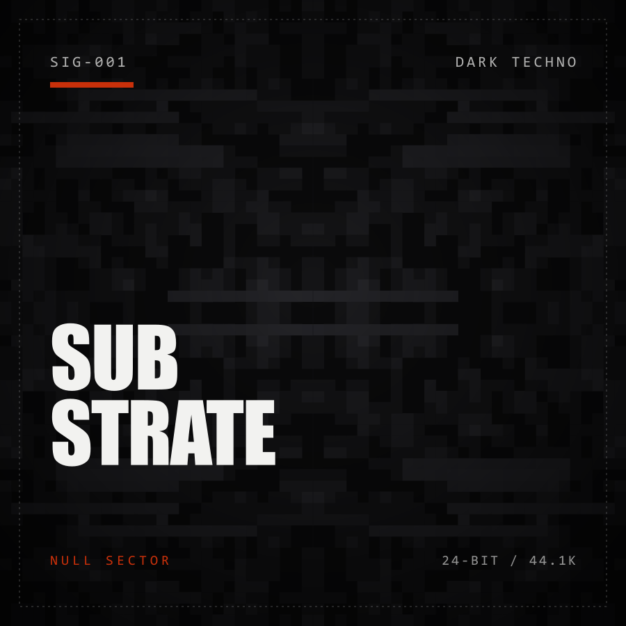 Substrate — Dark Techno Sample Pack